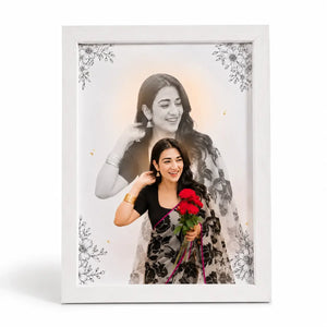 Custom birthday frame for wife Pakistan - personalized romantic gift giftstudio.shop