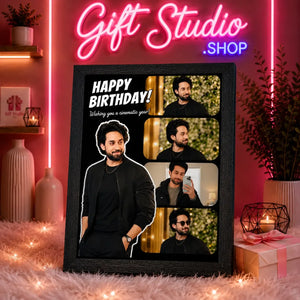 Birthday frame for husband Pakistan - personalized birthday gift for him by Gift Studio