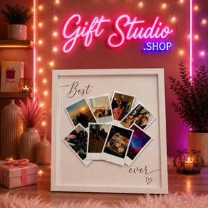 Polaroid style photo frame Pakistan - custom birthday gift frame Gift Studio Gujranwala