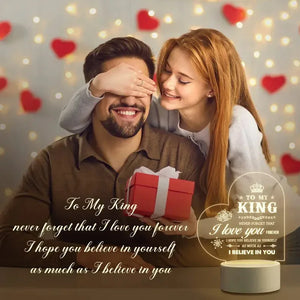 Romantic LED Night Lamp for Husband โ Perfect Anniversary, Birthday, or Valentineโs Gift - My Store