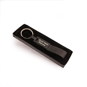 Leather keychain custom Pakistan - personalized name keychain gift Gift Studio