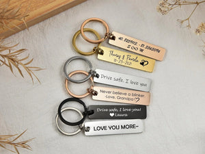 Custom metal keychain Pakistan - personalized engraved gift Gift Studio Gujranwala