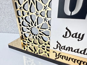 Ramadan Islamic decor Pakistan - acrylic calligraphy table art Gift Studio Gujranwala