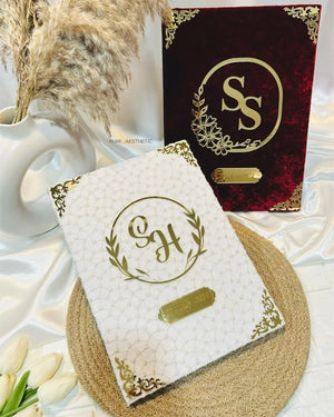 Nikah nama booklet design Pakistan - premium wedding keepsake Gift Studio Gujranwala