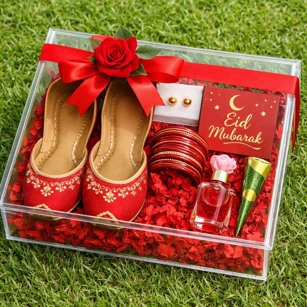 Eid Mubarak gift box Pakistan - customized Eid gift for girls Gift Studio