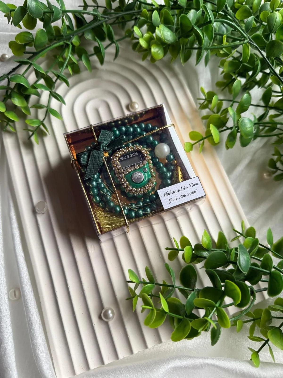 Fancy tasbeeh box Pakistan - digital counter Ramadan gift giftstudio.shop