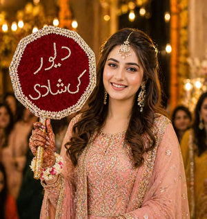 Mehndi dholki props Pakistan - wedding photoshoot decoration Gift Studio Gujranwala
