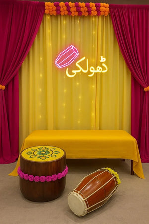 Custom neon wedding sign Pakistan - personalized LED wedding stage decor Gift Studio