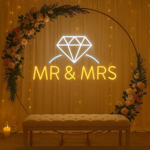 Wedding LED neon light Pakistan - custom text wedding decoration Gift Studio Gujranwala