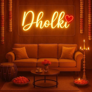 Wedding neon sign custom text Pakistan - personalized LED decor giftstudio.shop