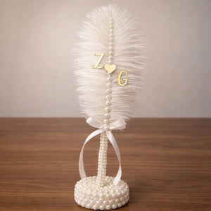 Handmade fancy nikkah pen Pakistan - elegant Islamic wedding signature pen giftstudio.shop