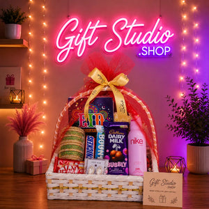Chocolate Gift Basket Pakistan Premium Chocolate Hamper - Gift Studio Pakistan photo 2