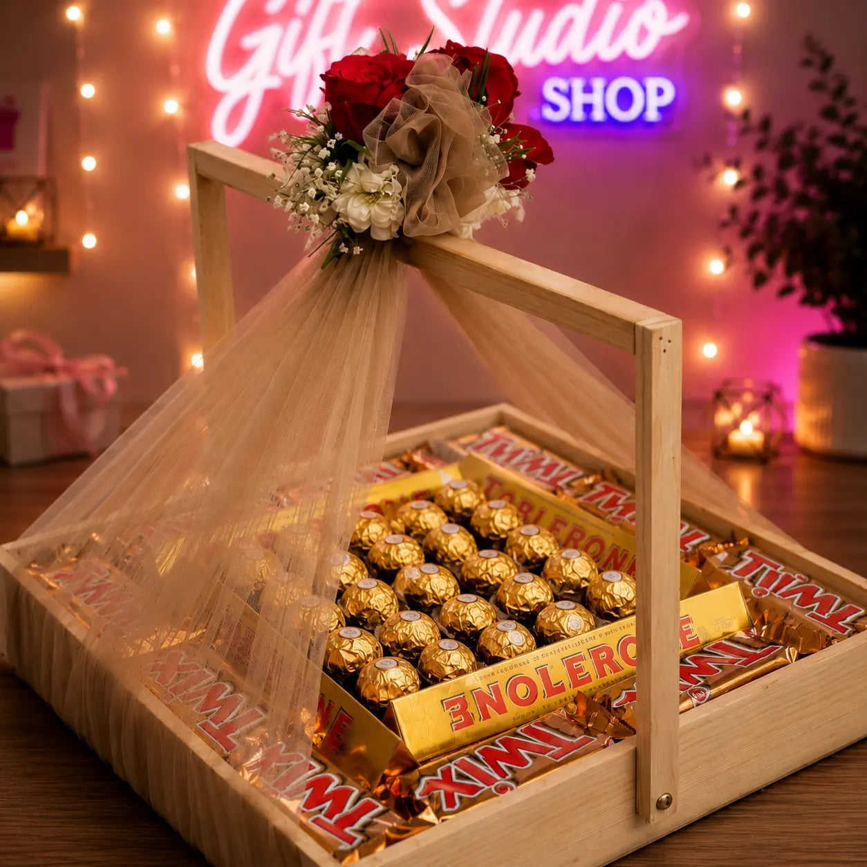 Chocolate Hamper Pakistan Mithai Gift Basket Eid - Gift Studio Pakistan photo 2