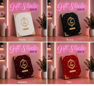 Custom Nikkah Nama Booklet Pakistan Personalized Wedding Keepsake - Gift Studio Pakistan photo 2