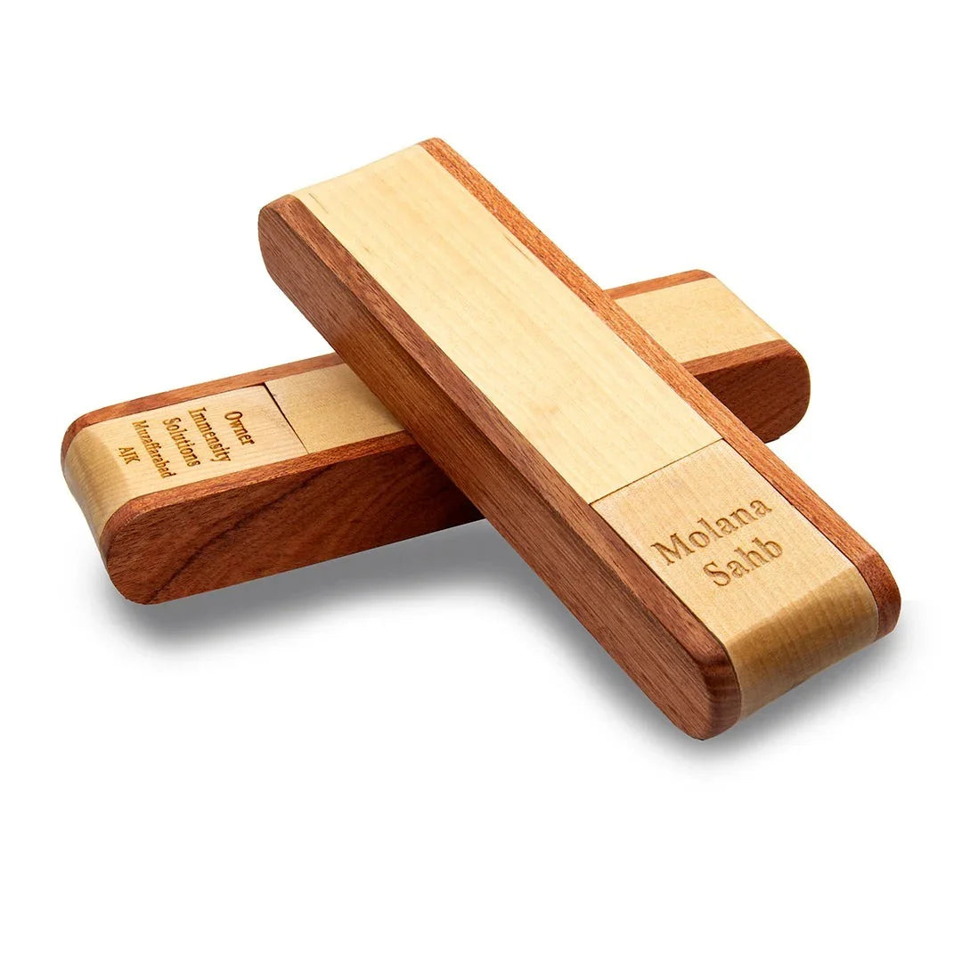 Wooden name engraved pen with stand Pakistan - custom gift pen Gift Studio