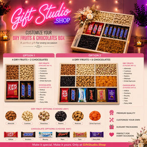 Dry Fruit Gift Basket Pakistan Premium Dates and Nuts Hamper - Gift Studio Pakistan photo 4