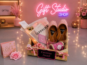 Eid Gift Basket for Wife Pakistan Eidi Gift for Girlfriend Sister - Gift Studio Pakistan photo 1