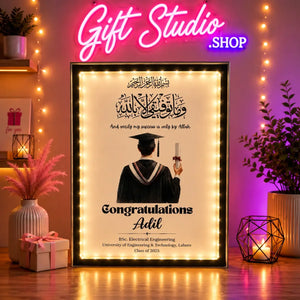Engineering Graduation Frame Pakistan Personalized Engineering Degree Gift - Gift Studio Pakistan photo 1