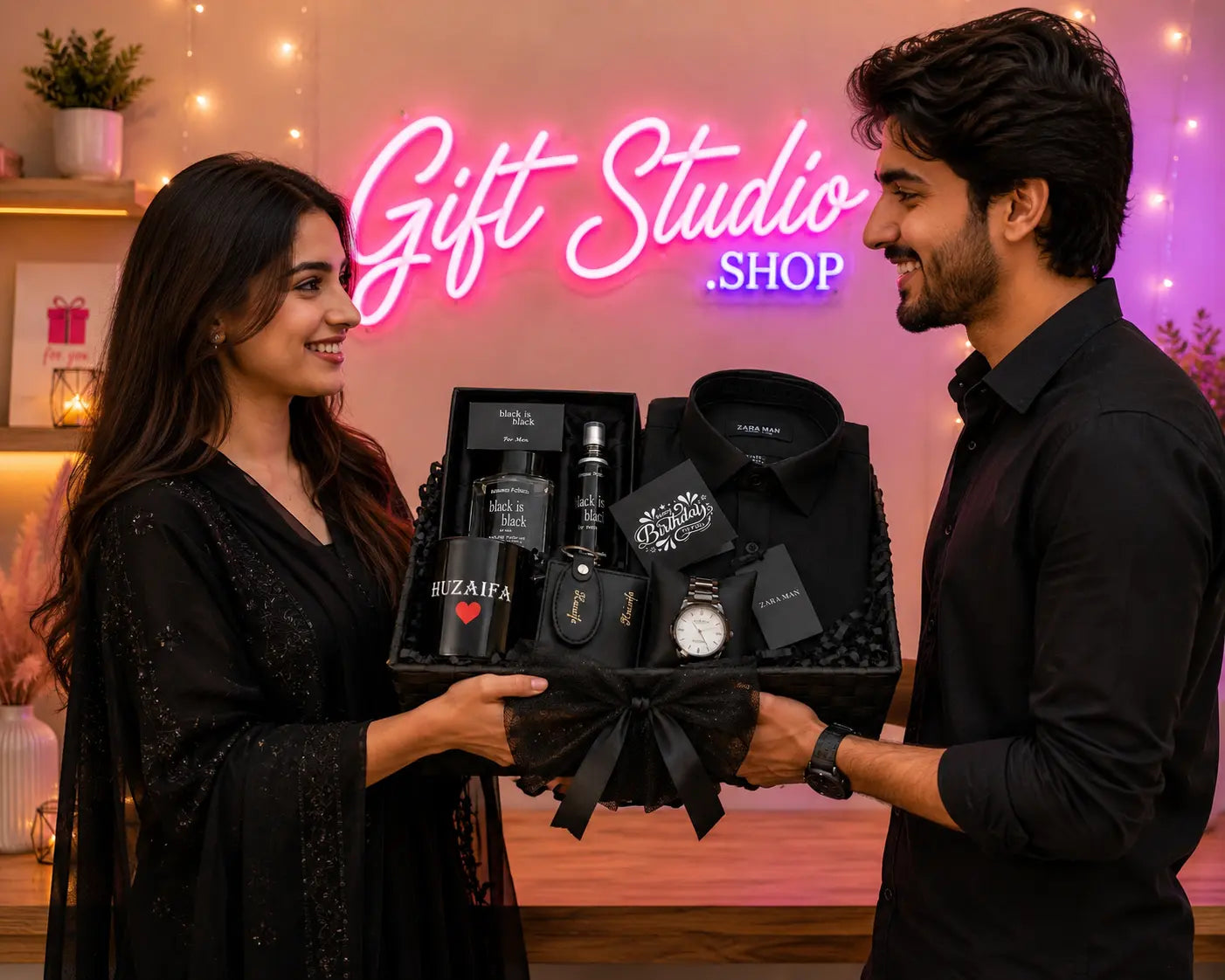 Gift Basket for Men Pakistan Hamper for Him - Gift Studio Pakistan photo 2