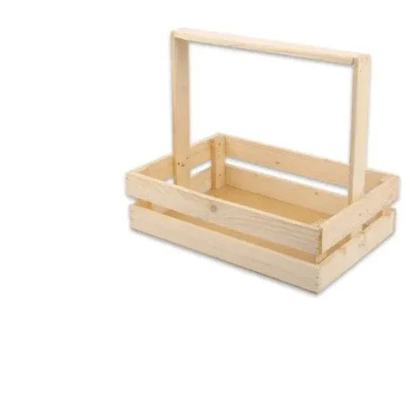Wooden baskets set Pakistan - rustic wedding event decor Gift Studio