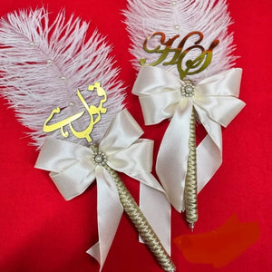 Handcrafted nikkah pen online Pakistan - luxury wedding signature pen Gift Studio