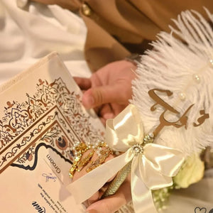 Wedding nikkah pen Pakistan - elegant personalized Islamic signing pen Gift Studio Gujranwala