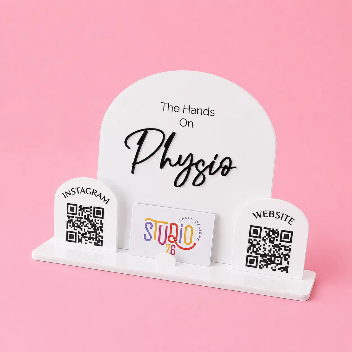 QR Code Stand for Shop – Retail Entrance Display Pakistan