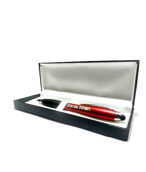 LED name pen Pakistan - custom name engraved glowing gift pen Gift Studio