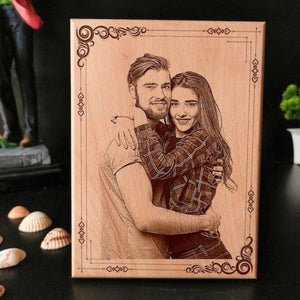 Customized Photos frame- Personalized wooden photo frame gift - My Store