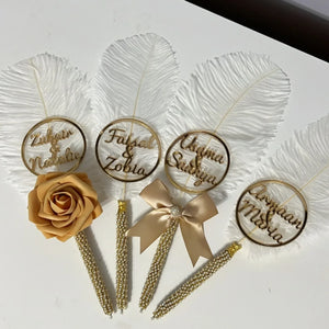 Nikkah pen for bride and groom Pakistan - elegant handcrafted wedding pen giftstudio.shop