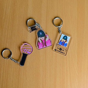 BTS aesthetic keychain Pakistan - personalized K-pop fan gift Gift Studio Gujranwala