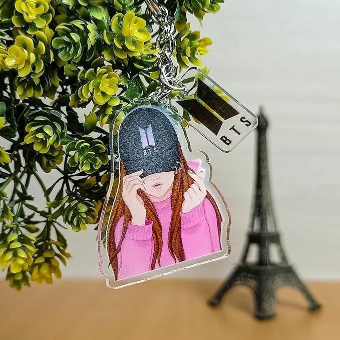 BTS ARMY keychain Pakistan - custom K-pop aesthetic fan keychain Gift Studio