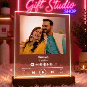 Spotify LED Frame Pakistan Personalized Music Frame - Gift Studio Pakistan photo 3