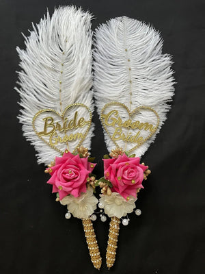 Fancy handmade nikkah pen Pakistan - elegant Islamic wedding signing pen Gift Studio
