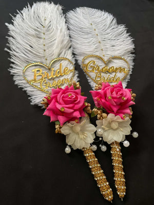 Handmade fancy nikkah pen Pakistan - premium bridal signature pen Gift Studio