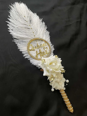 Luxury nikkah pen Pakistan - decorated Islamic wedding signing pen Gift Studio Gujranwala