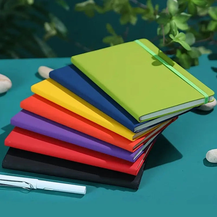 Premium branded notebooks with custom logo printing, embossed designs, and personalized covers—perfect for corporate gifts, office use, and executive branding.