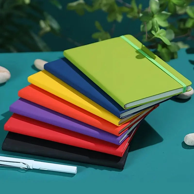 Premium branded notebooks with custom logo printing, embossed designs, and personalized covers—perfect for corporate gifts, office use, and executive branding.