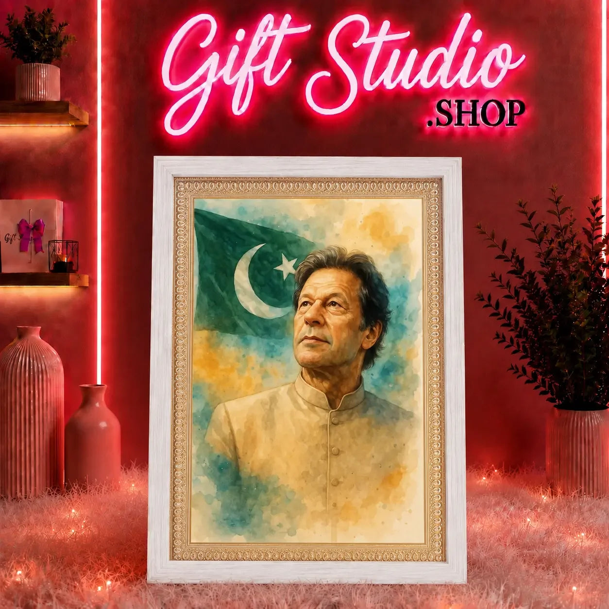 14 August Photo Frame Pakistan Independence Day Frame 2026 - Gift Studio Pakistan photo 1