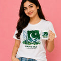 14 August t-shirt cap combo Pakistan - azadi complete look customize Gift Studio