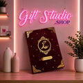 Custom Nikkah Nama Velvet Booklet - Personalized Islamic Wedding Gift in Pakistan