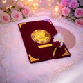 Personalised Nikkah Booklet with  Pen – Luxury Velvet Nikah Book | Customised Wedding Nikah Accessories Pakistan