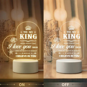 Romantic LED Night Lamp for Husband – Perfect Anniversary, Birthday, or Valentine’s Gift - My Store