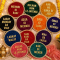 Wedding Props – Mehndi Props & Dholki Props Set for Bridal Shower / Mayun Decor