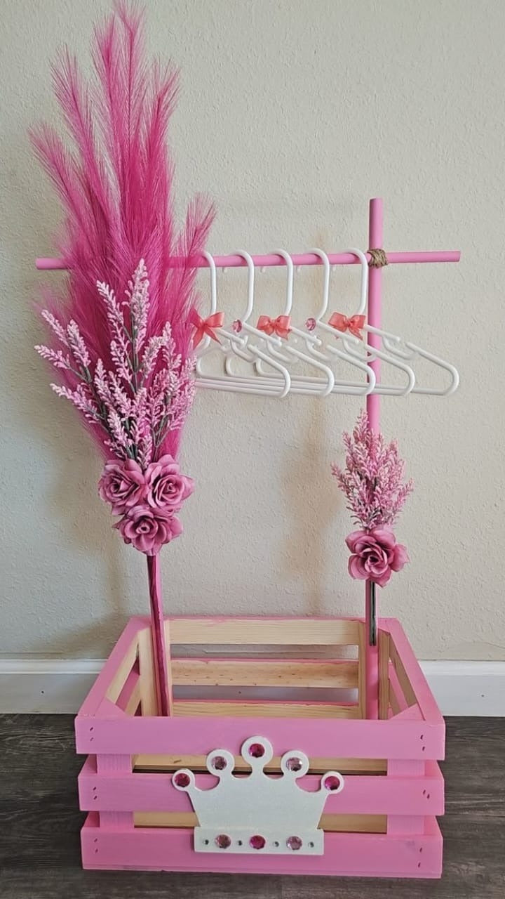 Baby Girl Basket - Personalized Gift Crate