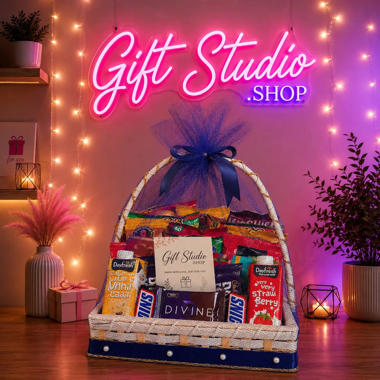 Chocolate Gift Basket Pakistan Premium Chocolate Hamper - Gift Studio Pakistan photo 1
