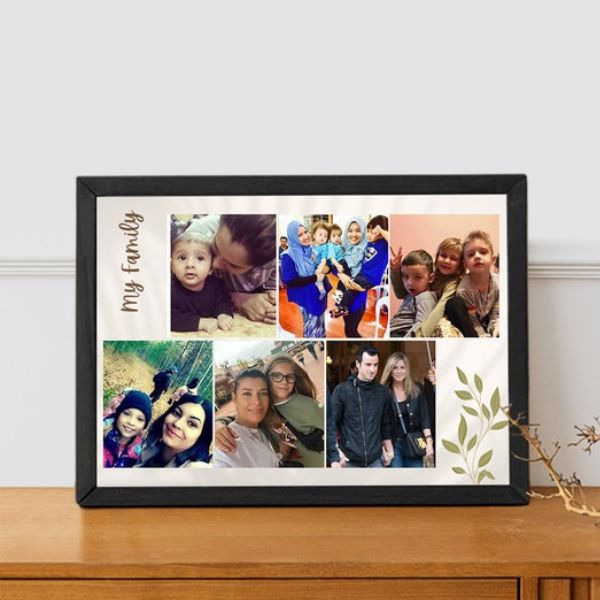 Custom Family Photo Frame from Gift Studio