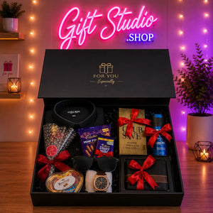 Eid Gift Basket for Him Pakistan Eidi Gift for Husband Brother - Gift Studio Pakistan photo 1