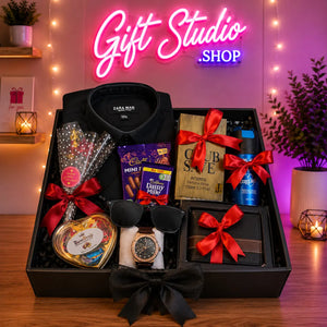 Eid Gift Basket for Him Pakistan Eidi Gift for Husband Brother - Gift Studio Pakistan photo 2