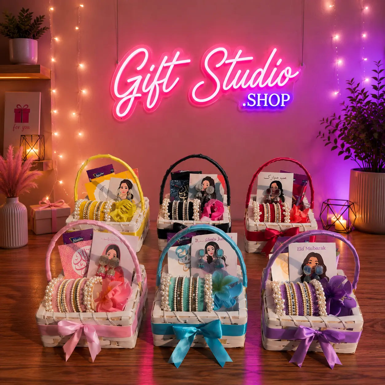 Eid Gift for Friend Pakistan Best Friend Bestie Eid Gift Basket - Gift Studio Pakistan photo 1